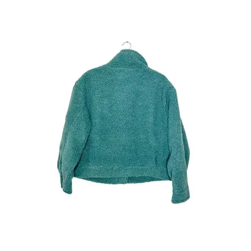 American Eagle  Green Sherpa Jacket, Size M