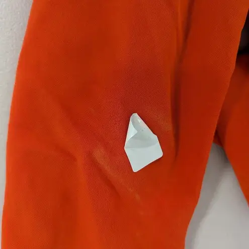 RTR Hugo BOSS Jocaluah Blazer sz8 solid orange work career Size 8