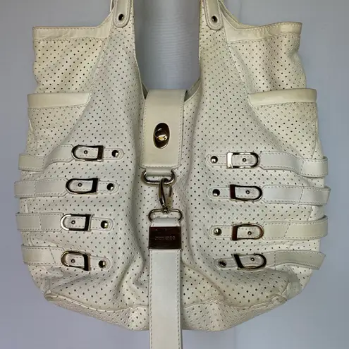 Jimmy Choo Bree perforated leather bag