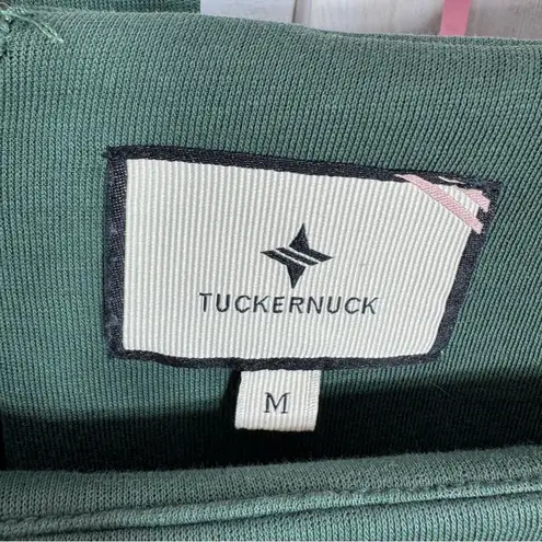 Tuckernuck Elle Long Sleeve Midi Knit Dress Forest Green Medium