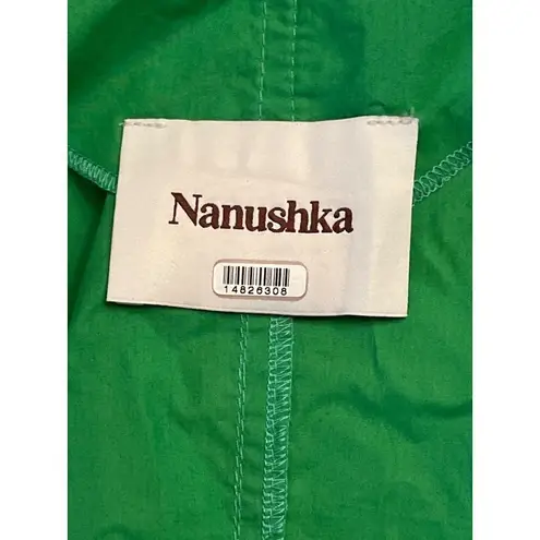 Nanushka Alyssa Dress in Green Womens Shirtdress Mini