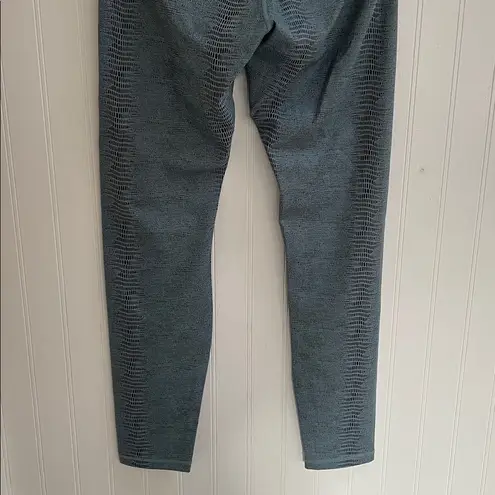 Zyia Active Light Teal Everglades Supreme Hi-Rise 7/8 24" Legging Size 8-10 NWT