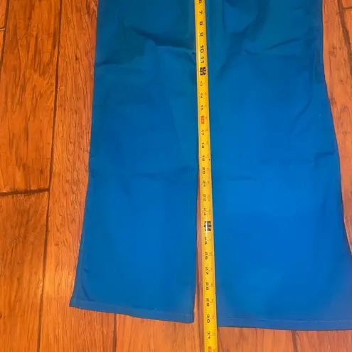 Dickies Vintage vibrant blue slacks straight leg pants juniors size 13 EUC