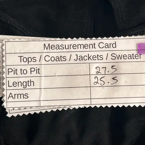 Slinky Brand Embellished Tank Top Black 3X