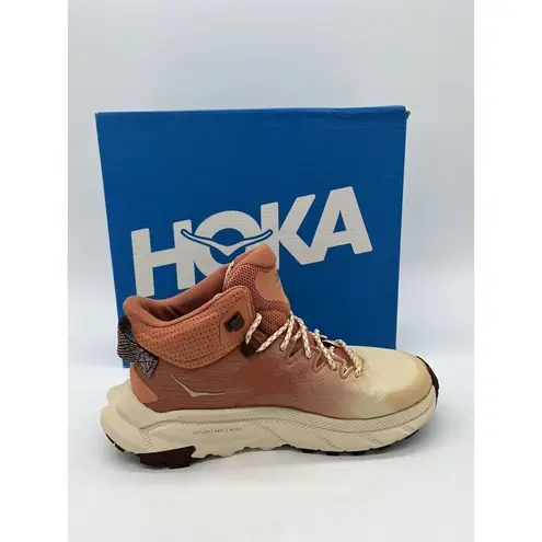 Hoka One One Trail Code GTX Womens Size 9.5 B Hiking Shoes Sun Baked Shortbread