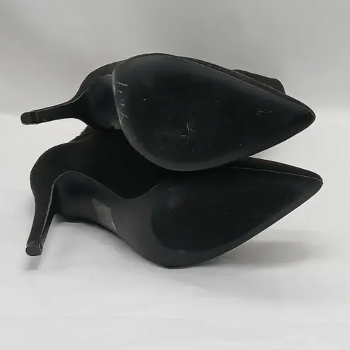 Journee Collection Markie Slouchy Boots Sz 8 Black Faux Suede Whimsygoth Witchy