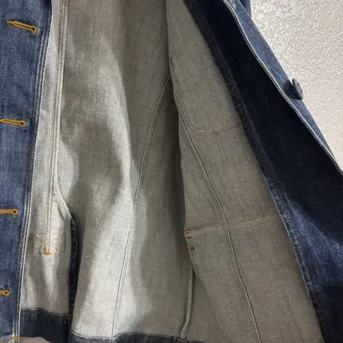 L.L. Bean Womens Size Small Denim Barn Coat Blue 1821