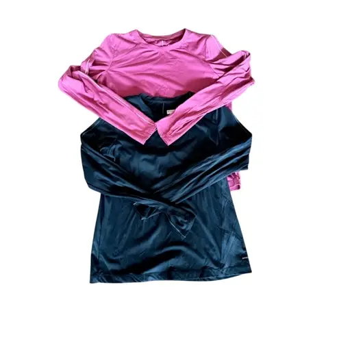 Mondetta Performance + Luxury Long Sleeve Tops Bundle M Pink & Black