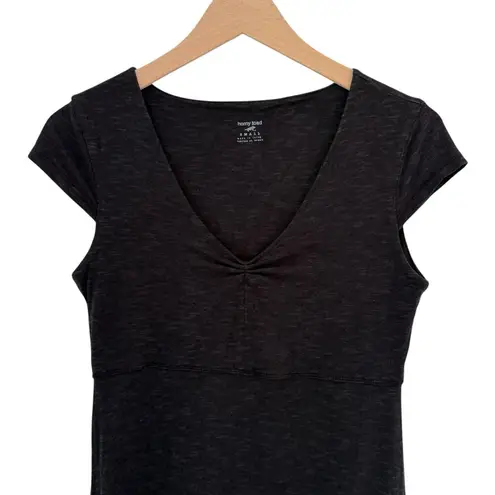 Toad & Co Horny Toad Rosemarie Cap Sleeve Organic Cotton Dress Gray Size S