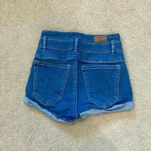 Garage ⭐️  ultra high rise jean shorts in size 0