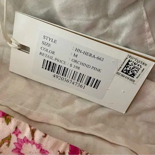 Hemant and Nandita Hera Crop Top in Orchid Pink Women’s Sz M