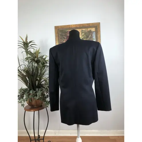 Harve Bernard Women Military Style Jacket Size8 Lined 100% Wool Clueless Preppy Size 8