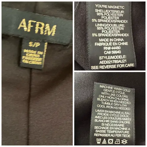 AFRM Women’s Multicolor Floral Mesh Midi Body