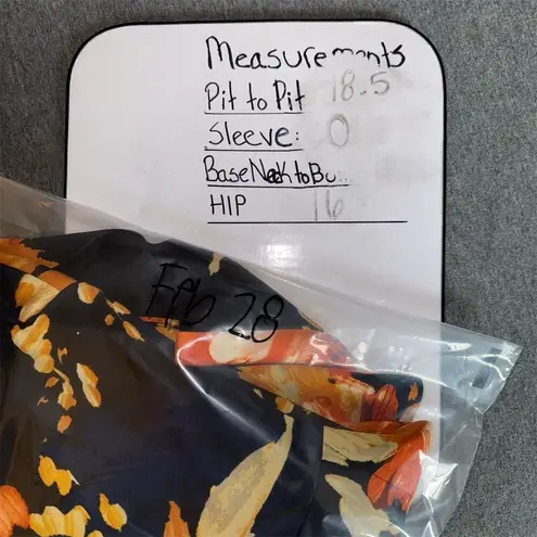 Enfocus Studio Women's Size 14 Floral Sleeveless Maxi Dress Multicolor