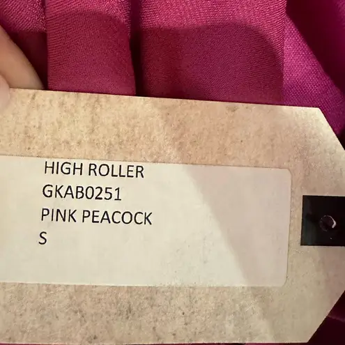Katie May High Roller One‑Shoulder Body‑Con Dress Pink S NWT Ruched Cocktail