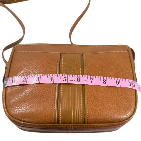 Vintage Courser Original Leather Crossbody Bag Brown Saddle Bag Equestrian Horse