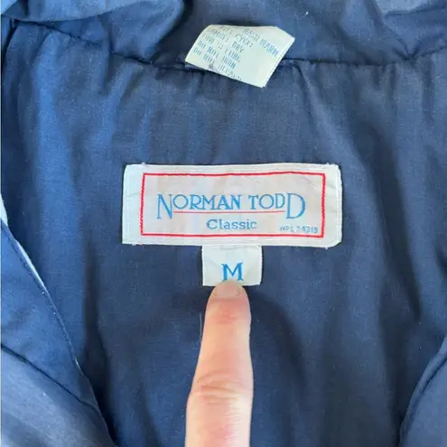 Vintage Norman Todd Coca Cola Red Blue Windbreaker Jacket 80’s 90’s Size Medium