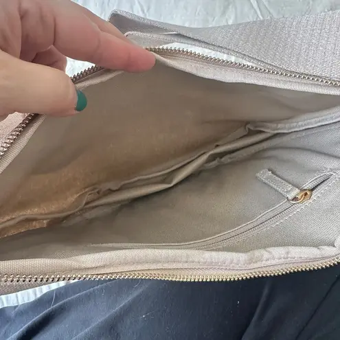 Brand New July Luggage Everyday Crescent Bag in Natural Color Tan