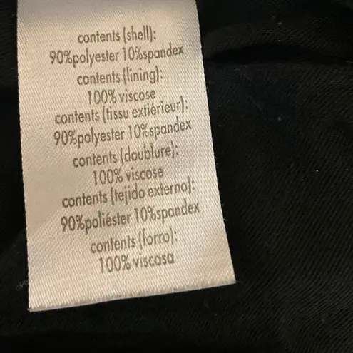 We Wore What Danielle Bernstein Black Faux Suede Leather Biker Moto Jacket Size L