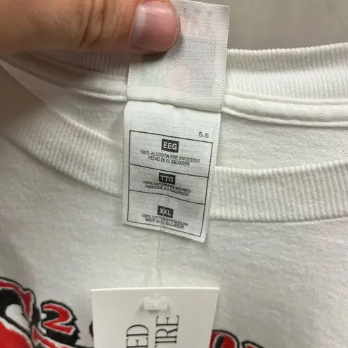 Vintage 2000 Ohio State Playoffs White Toronto Red Knights Graphic T