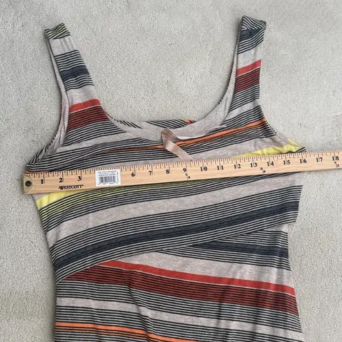 Bailey 44 Maia Column Striped Bodycon Stretchy Sleeveless Tank Dress Size Medium
