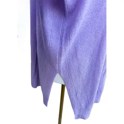 Lulus Comfy Memories Lavender Knit Open