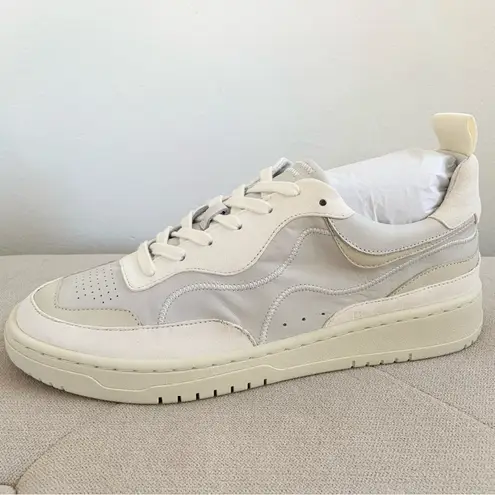 Dolce Vita Adella Sneakers Off White Premium Leather Shoes Size 8 NEW IN BOX