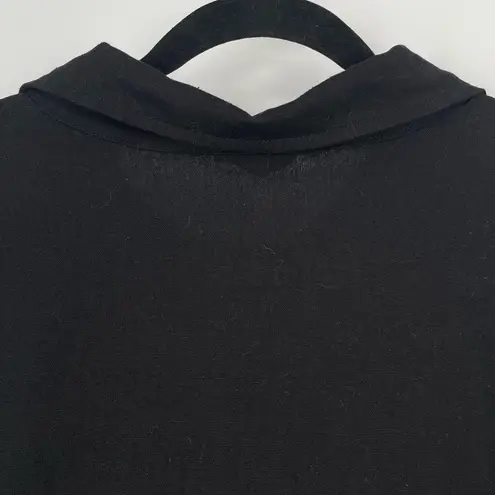 Showpo. Women's Black Puff Sleeve Collared Long Sleeve Button up Blouse Size 12