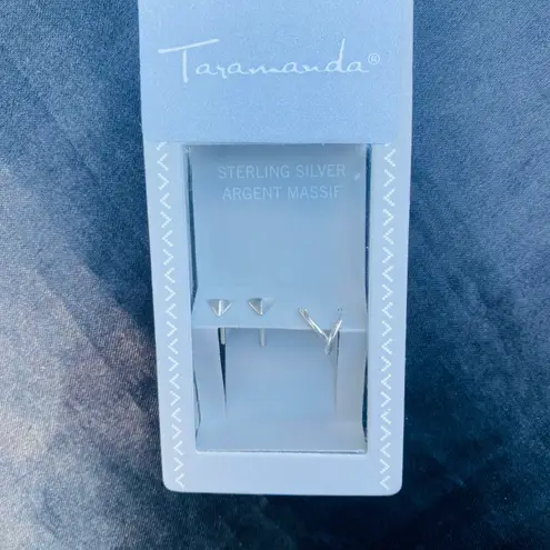 Sterling Silver New Taramanda  2 pairs of earrings