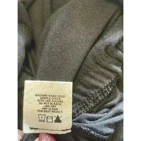 Krisa NWT REVOLVE Black One Shoulder jumpsuit Size XSmall wide leg Full Length