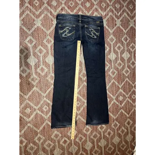 Silver Jeans  Western Glove Works Size 29