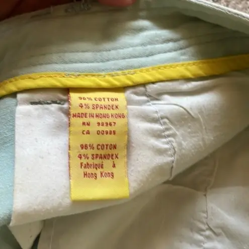 Catherine Malandrino Mint Green Seamed Pants