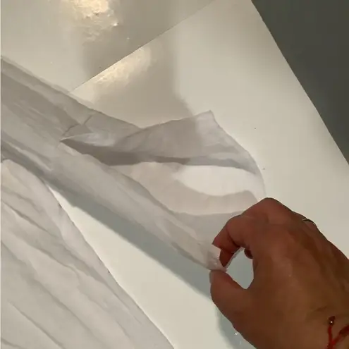 Counterparts Cream Asymmetrical 3/4 Sleeve Blouse