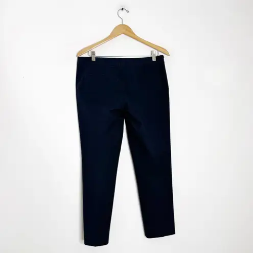 Akris Punto Navy Ankle Straight Leg Pants Size 8