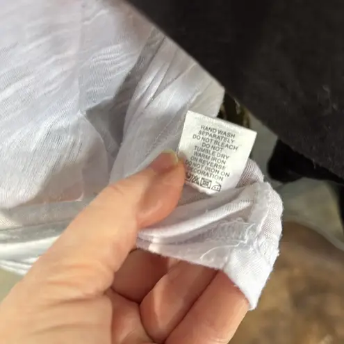 Texas Serape Graphic Tee Baseball 3/4 Sleeve Top White Size L