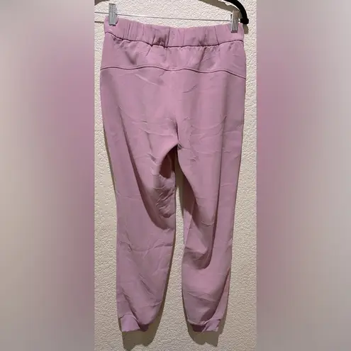 Lululemon  On The Fly Joggers Woven Dusty Pink Size 4