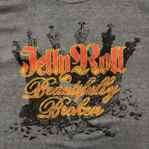 Jelly Roll Beautifully Broken Album Country Tee L