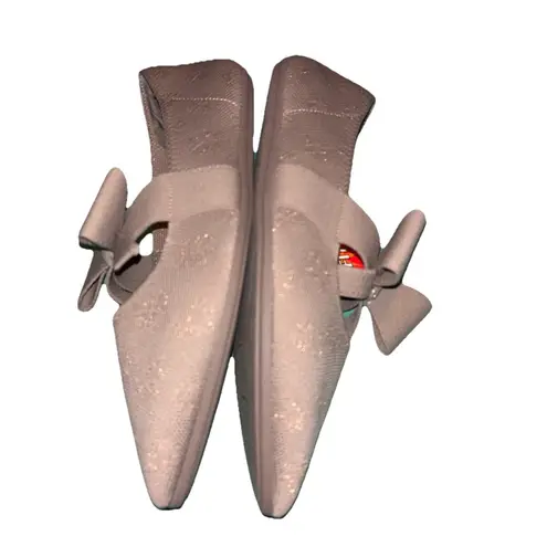 Skechers Cleo Point Washable Knit Bow Flats casual comfy holiday Wide Fit Size 11