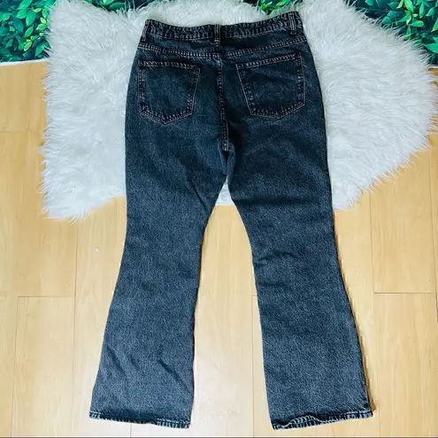 Cowboy stars black flare casual jeans size L Gray Size L