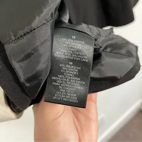 Norma Kamali Black Double Breasted Blazer 16