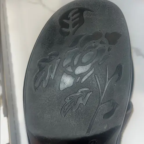 EXC COND NAOT Avignon Everyday Clog Luggage Brown / Mine Brown Leather Strap 9