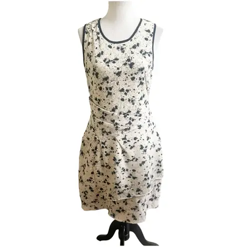 Anthropologie Girls from Savoy Arabella Dress 100% Merino Wool Sz Large Spotted