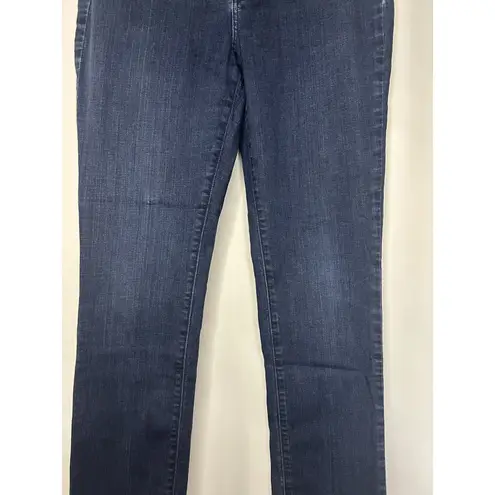NYDJ Skinny Jeans Womens 10 Lift Tuck Technology Blue Medium Wash Stretch
