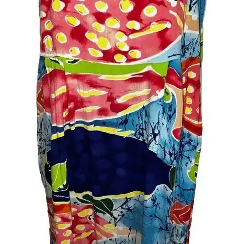 Jams World JAMS WORLD Vintage 90's Tropical Fish Print Dress With Pockets Size Small