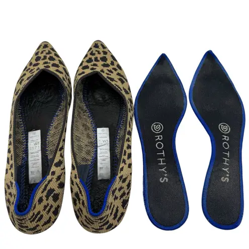 Rothy's Rothy’s The Point Flats Cheetah Size 7