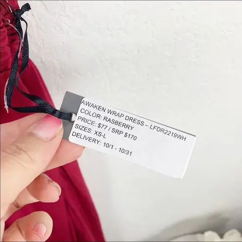 Lovers + Friends  Maxi Dress Raspberry Pink