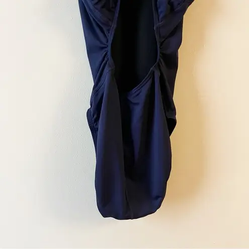 TYR Women's Durafast Elite Maxfit Racerback Swimsuit NEW Navy Blue Size 32 Size M - Image 6