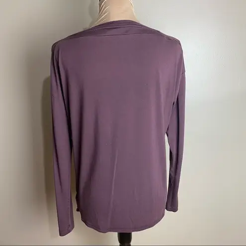 Lole purple long-sleeve t-shirt, size Small