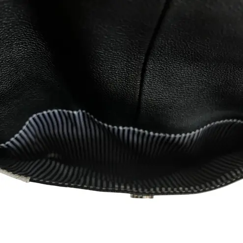 Clarks’s Leather Black and White Clutch Bag NWOT