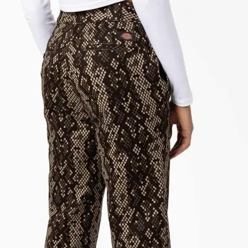 Dickies NWT  Women's Camden Pants Snake Print